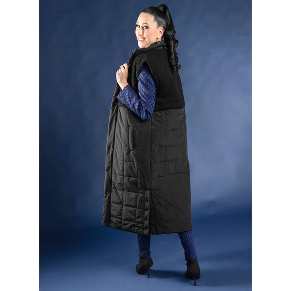 Only-M Bodywarmer, tall kleding voor lange dames, achteraanzicht