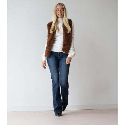 Smashed Lemon Gilet Bont Bruin | Tall