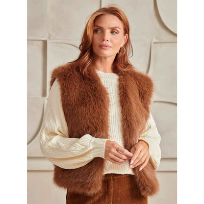 Smashed Lemon Gilet Bont Bruin | Tall