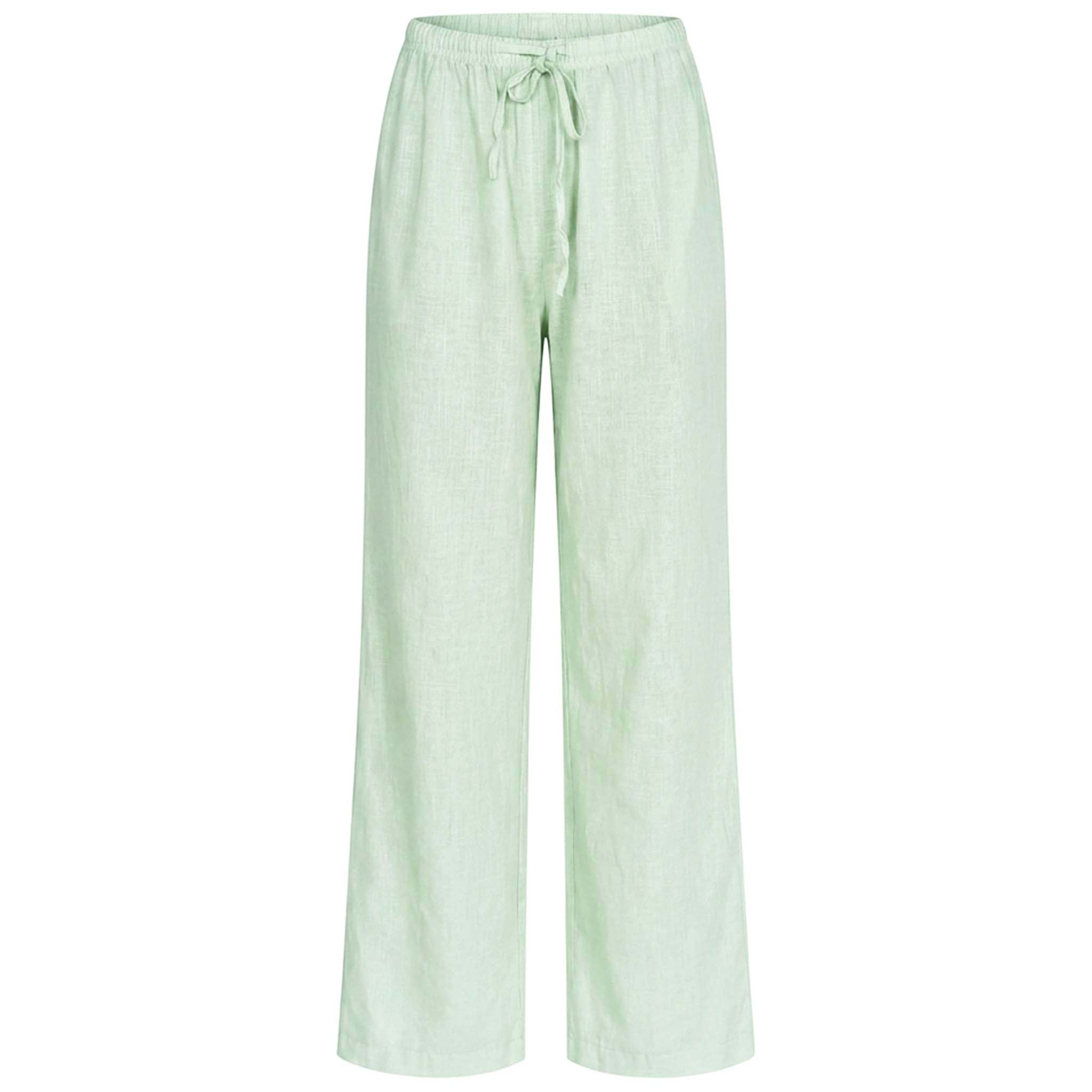 Sequoia Linnen broek Mint | Tall