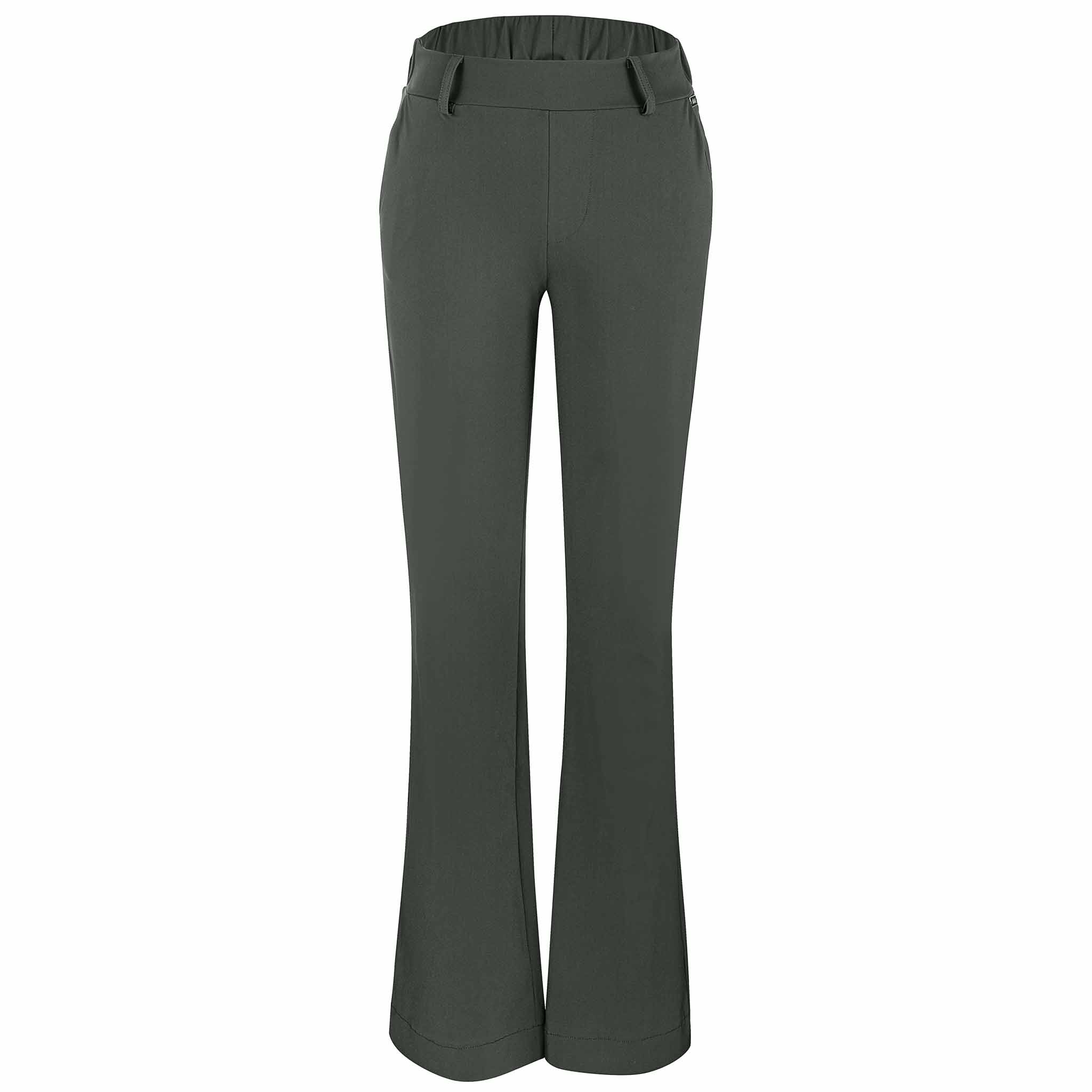 kleding lange vrouwen aime broek serena flared army