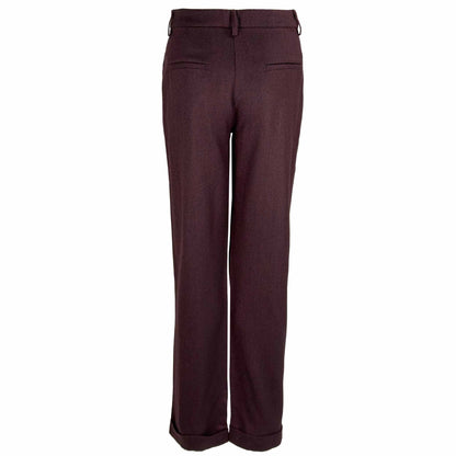 Bloomers Broek Jette Wol Bordeaux | Tall