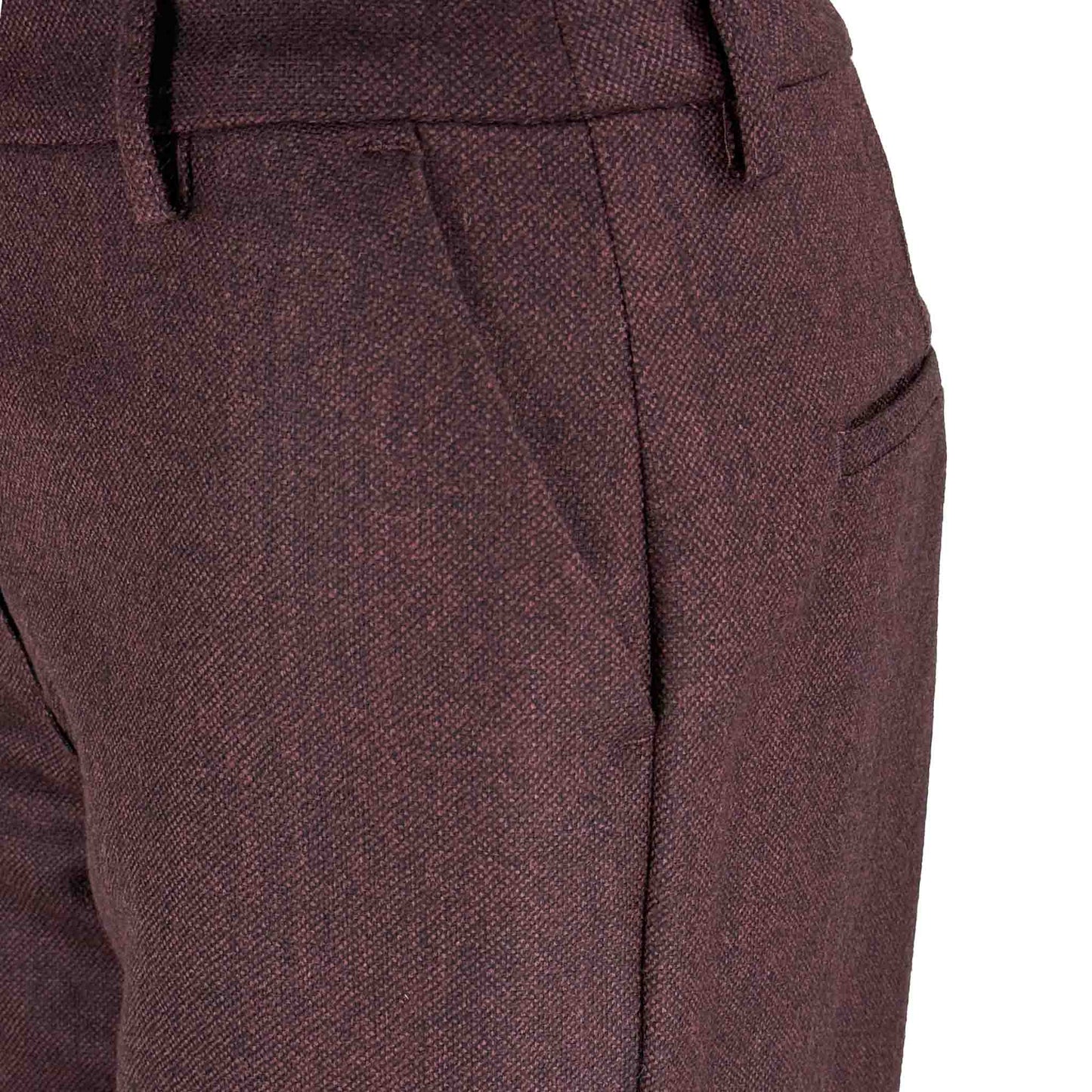 Bloomers Broek Jette Wol Bordeaux | Tall
