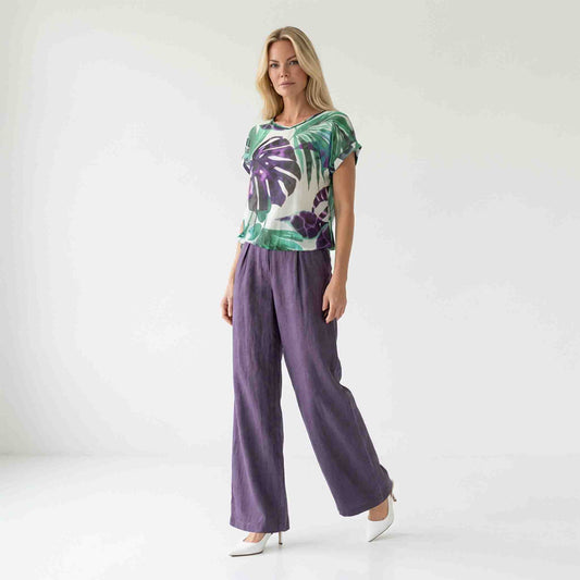 Bloomers Broek Mara Paars | Tall