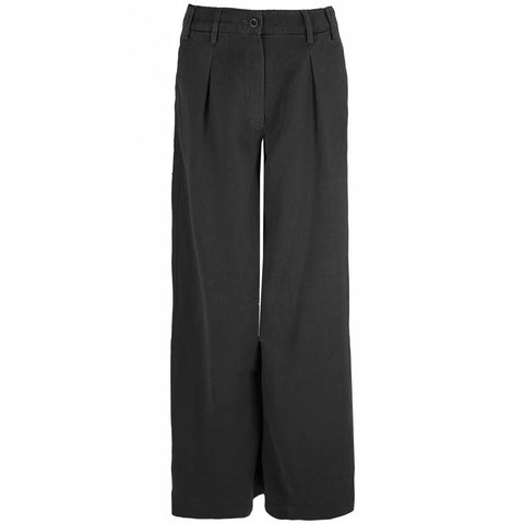 Bloomers Broek Luisa Lyocell Zwart, tall kleding voor lange vrouwen