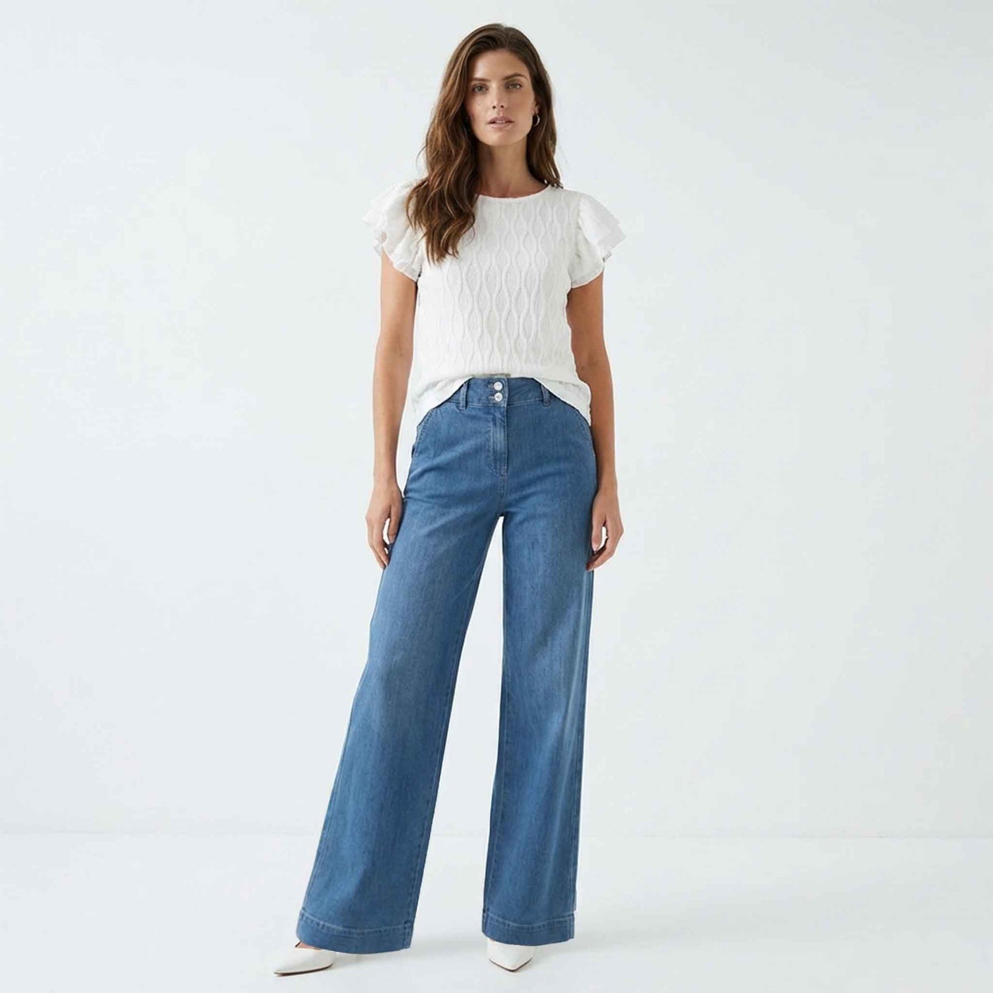 Bloomers Broek Mara Light denim | Tall