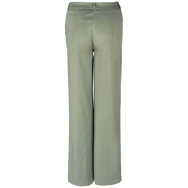 Bloomers Broek Marlene Summer Cotton Jade, tall kleding voor lange dames, achteraanzicht
