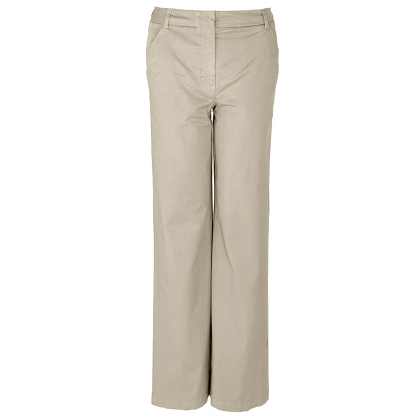 Bloomers Broek Marlene Summer Cotton Zand, tall kleding voor lange vrouwen