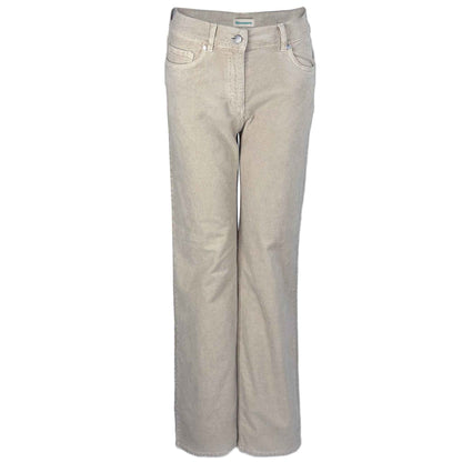 Bloomers Broek Rita Rib Natural | Tall