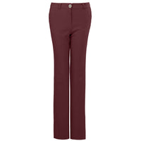 Tall LongLady Broek DW Babs Bordeaux | lange vrouwen 