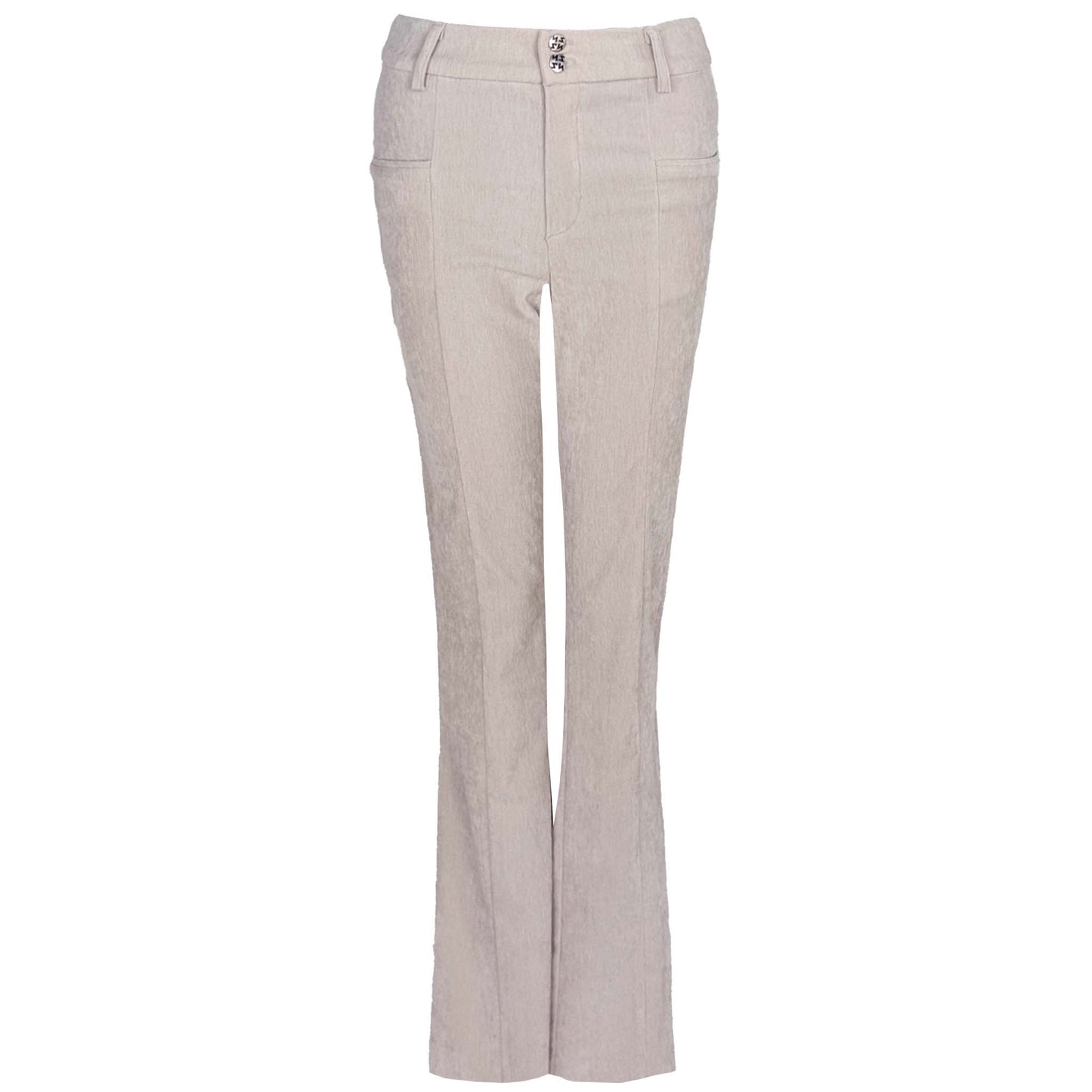 LongLady Broek Betty Chenille Offwhite | Tall