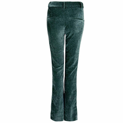 LongLady Broek Betty Chenille Petrol | Tall