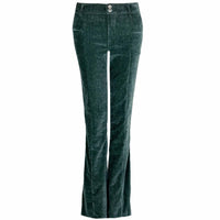 LongLady Broek Betty Chenille Petrol | Tall