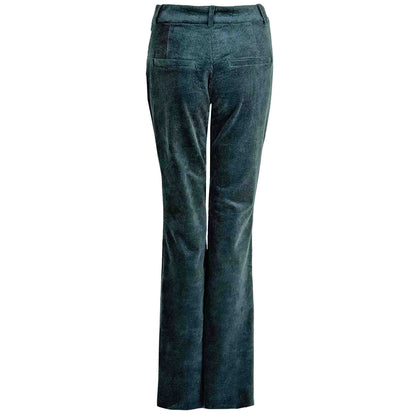 LongLady Broek Bobanne Rib Petrol | Tall