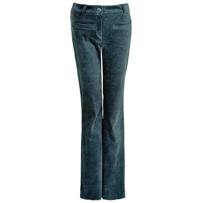 LongLady Broek Bobanne Rib Petrol | Tall