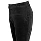 Broek in Tall Longlady Bobanne Zwart detail