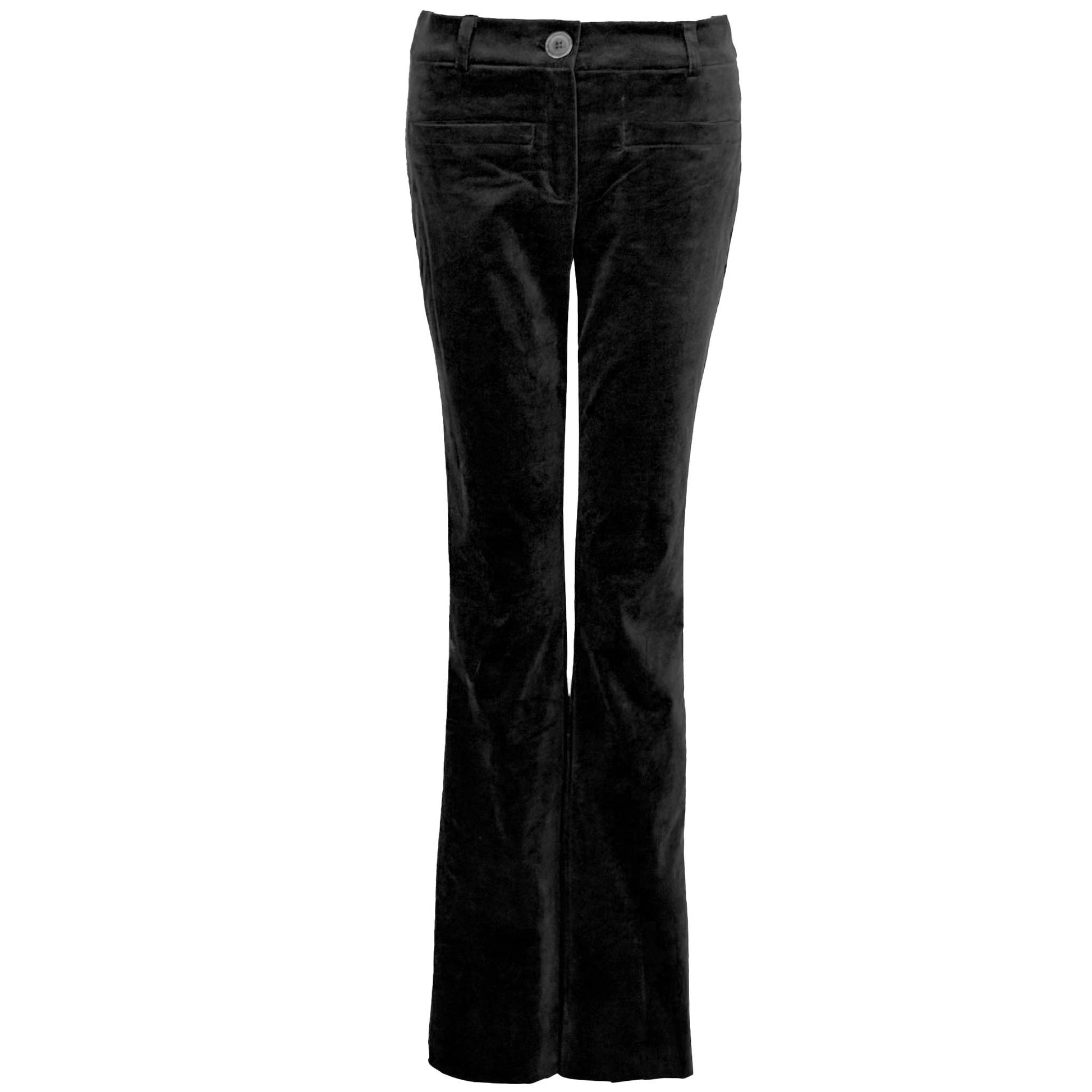 Broek lange benen Longlady Bobanne Zwart voorkant