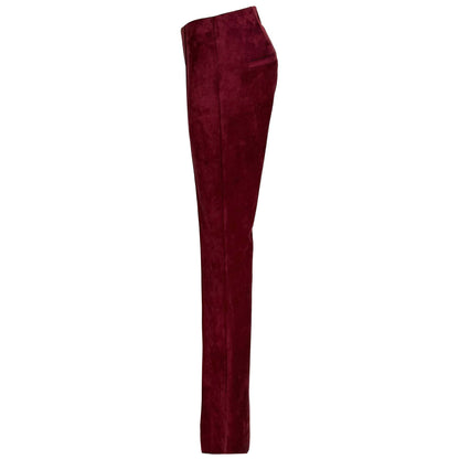 LongLady Broek Byba Suedine Bordeaux | Tall