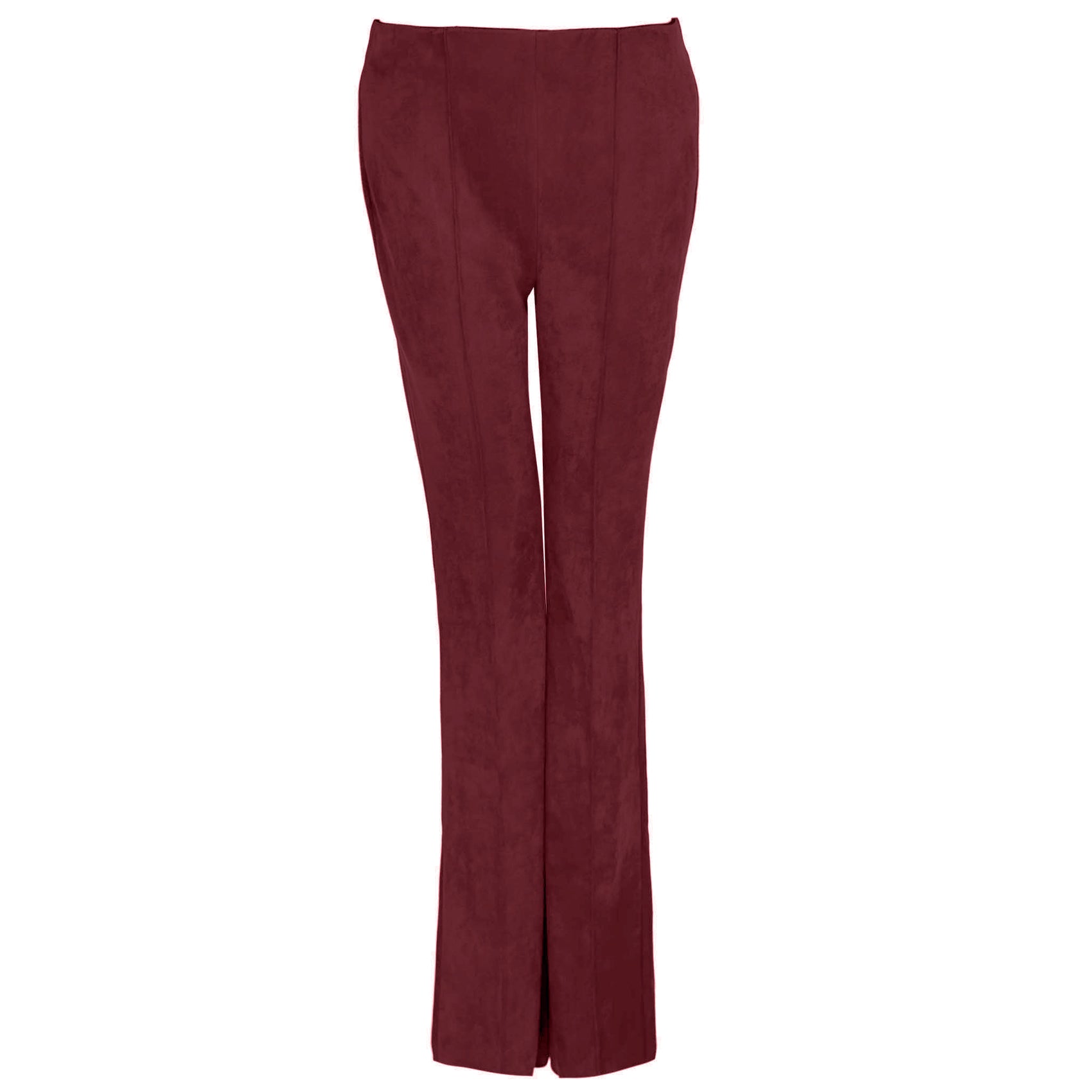 LongLady Broek Byba Suedine Bordeaux | Tall