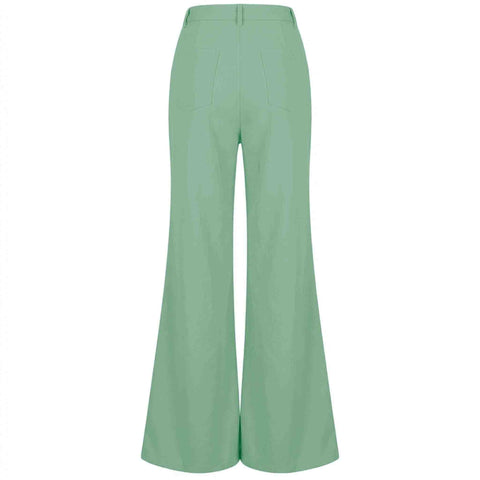LongLady Broek Nellien Lichtgroen | Tall