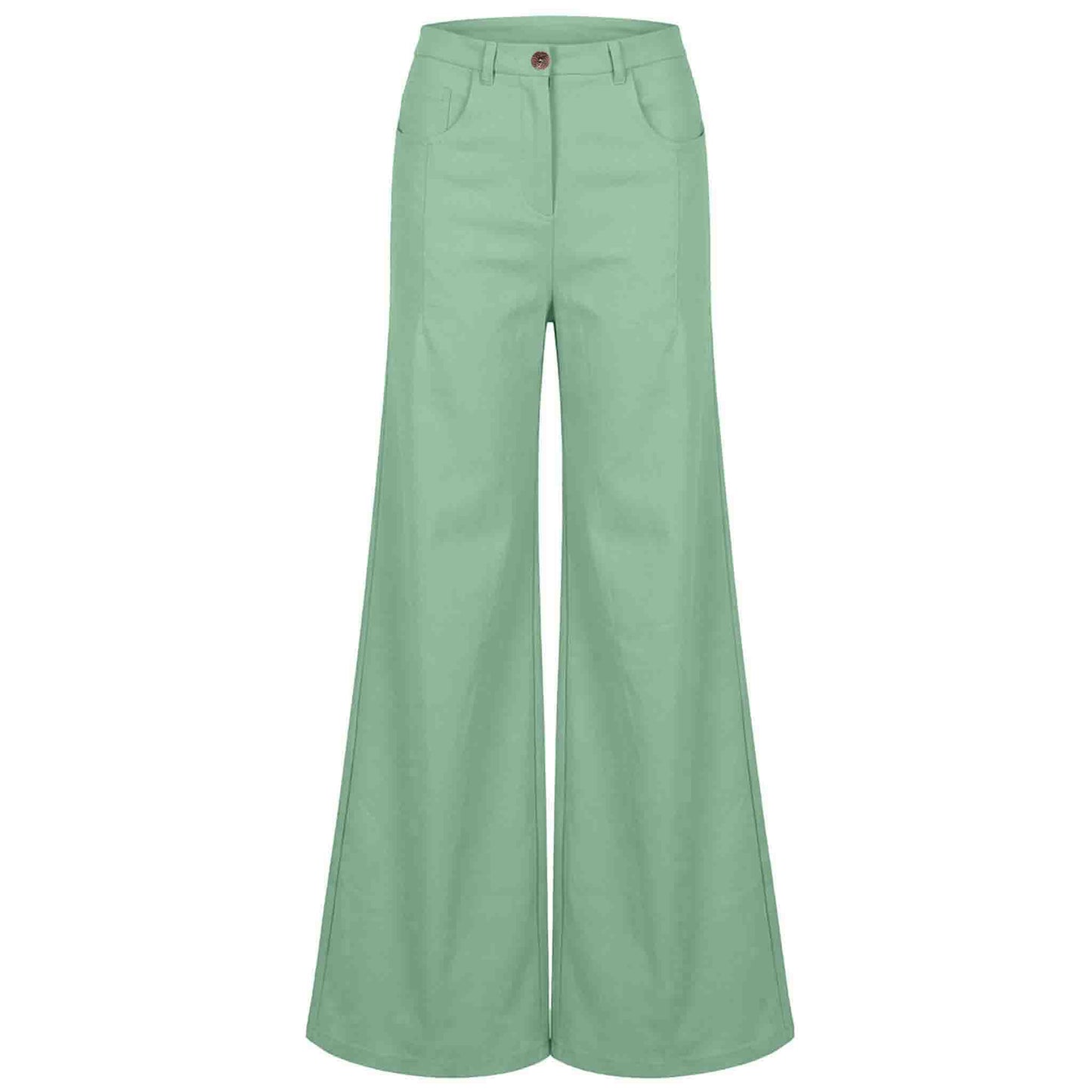LongLady Broek Nellien Lichtgroen | Tall