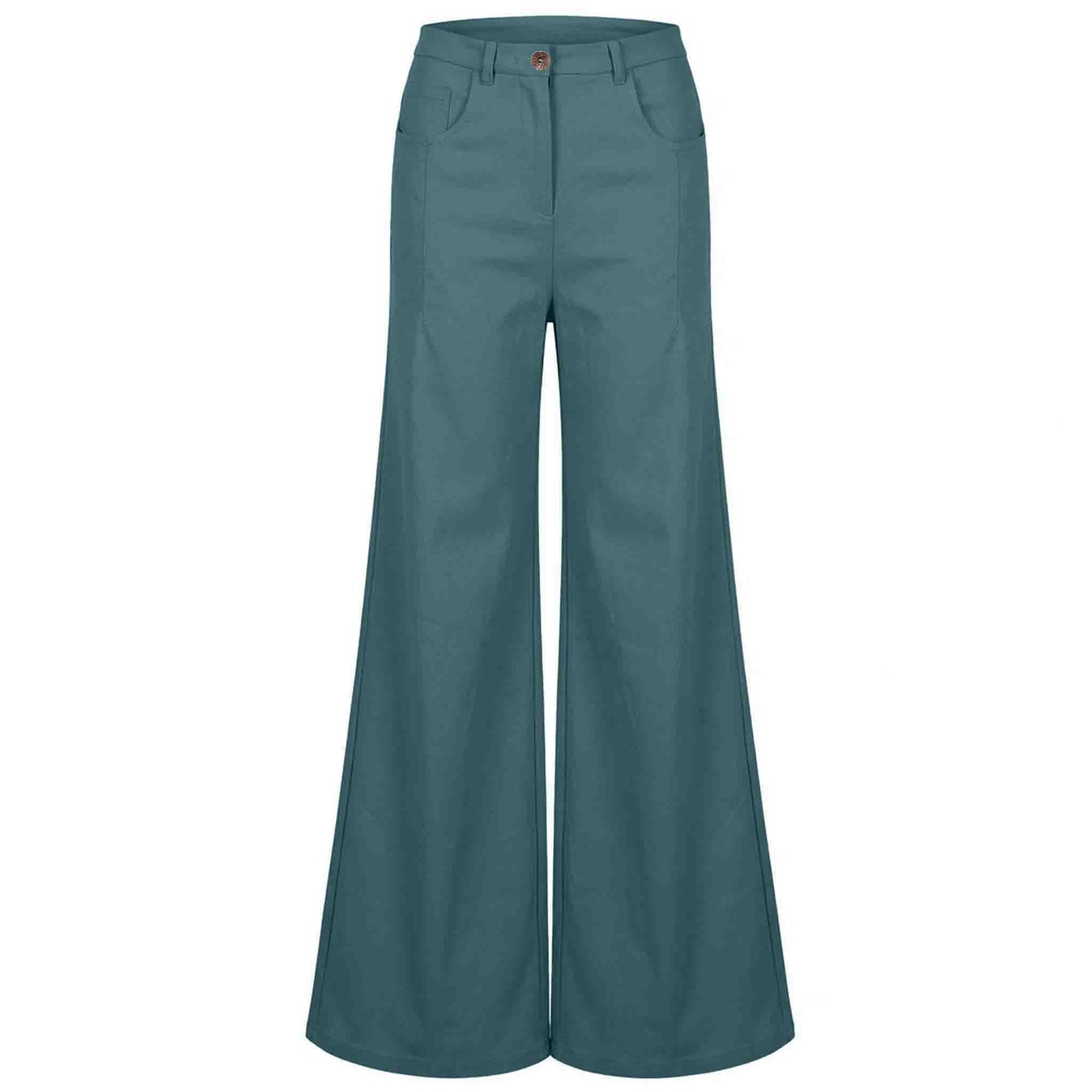 LongLady Broek Nellien Petrol | Tall