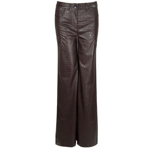 LongLady Broek Nelly Croco, tall kleding voor lange vrouwen