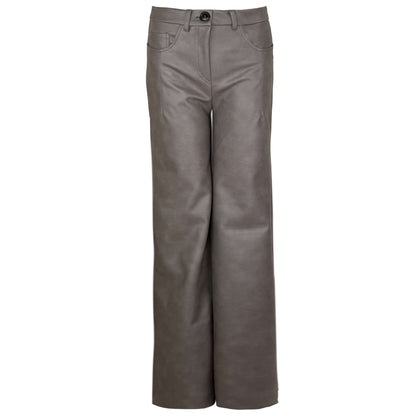 LongLady Broek Nelly Grijsbruin | Tall