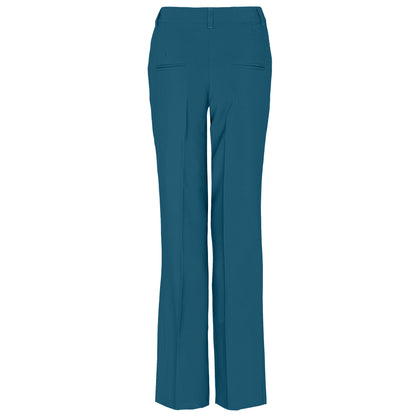 Tall Longlady Broek Nera Petrol achter | lange vrouwen