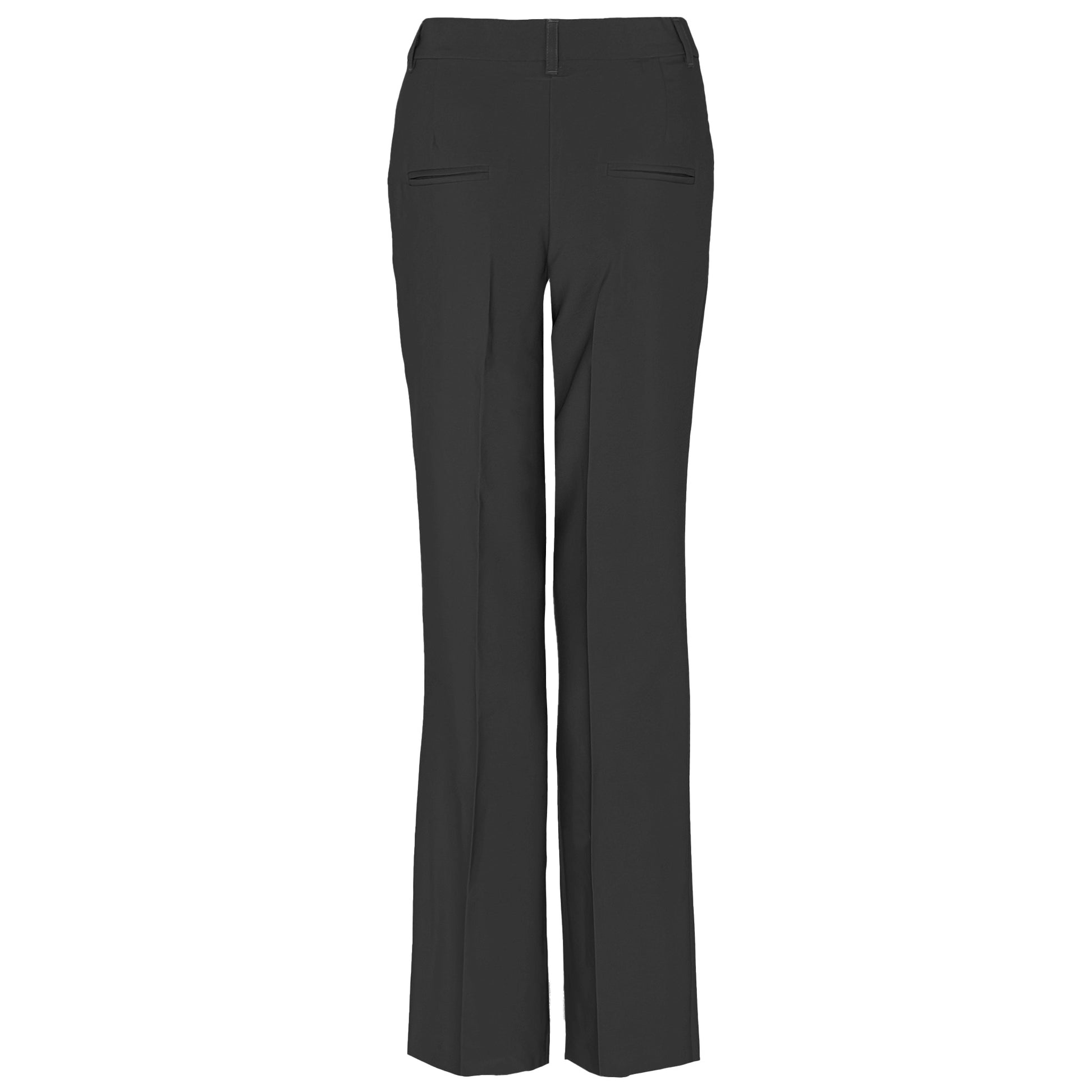 Tall Longlady Broek Nera Zwart achter | lange vrouwen