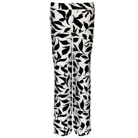 LongLady Broek Nory Leaves, tall kleding voor lange vrouwen