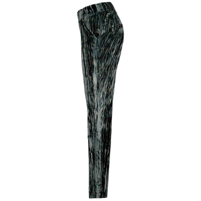 LongLady Broek Nynda Crushed Velvet | Tall