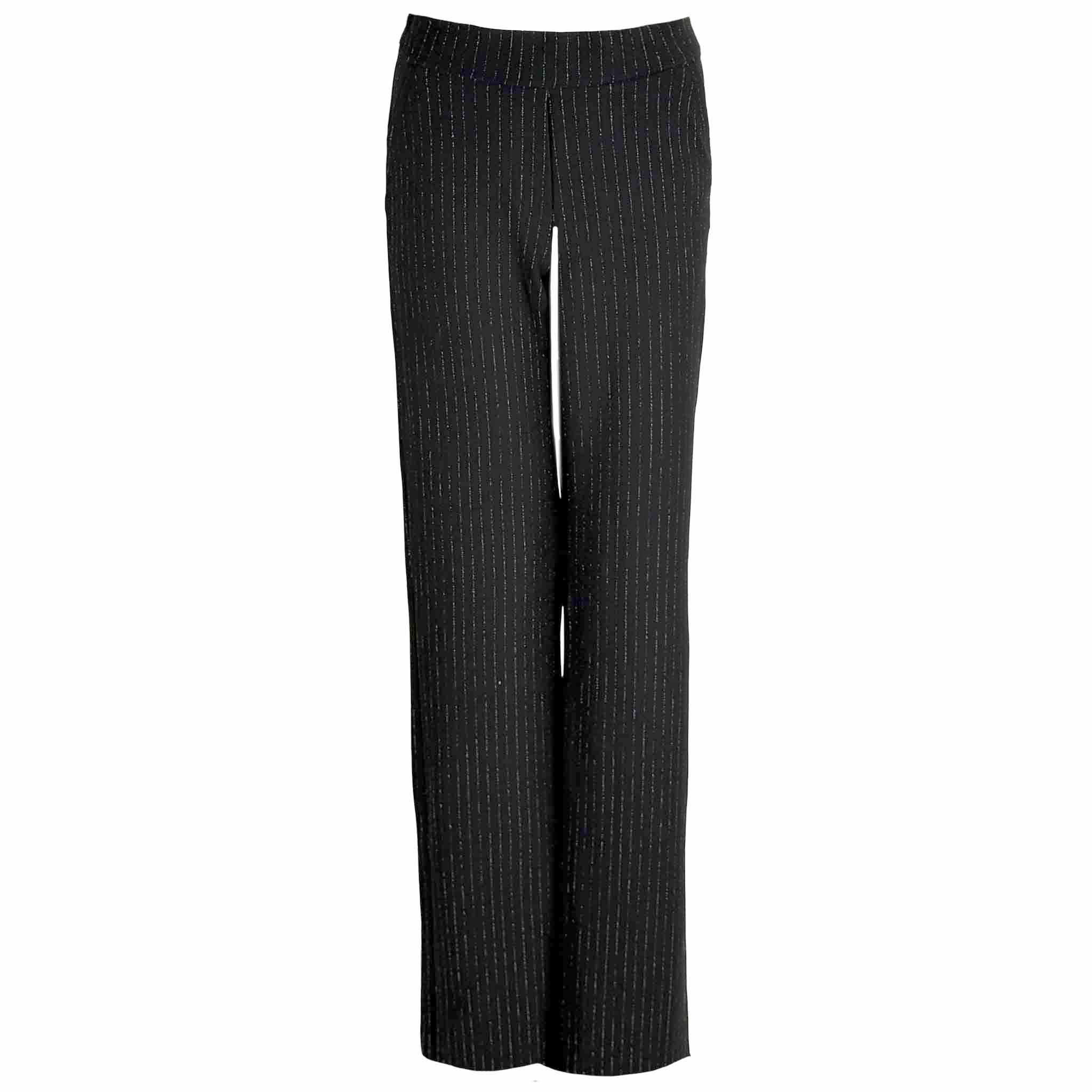LongLady Broek Nynda Zwart Lurex | Tall