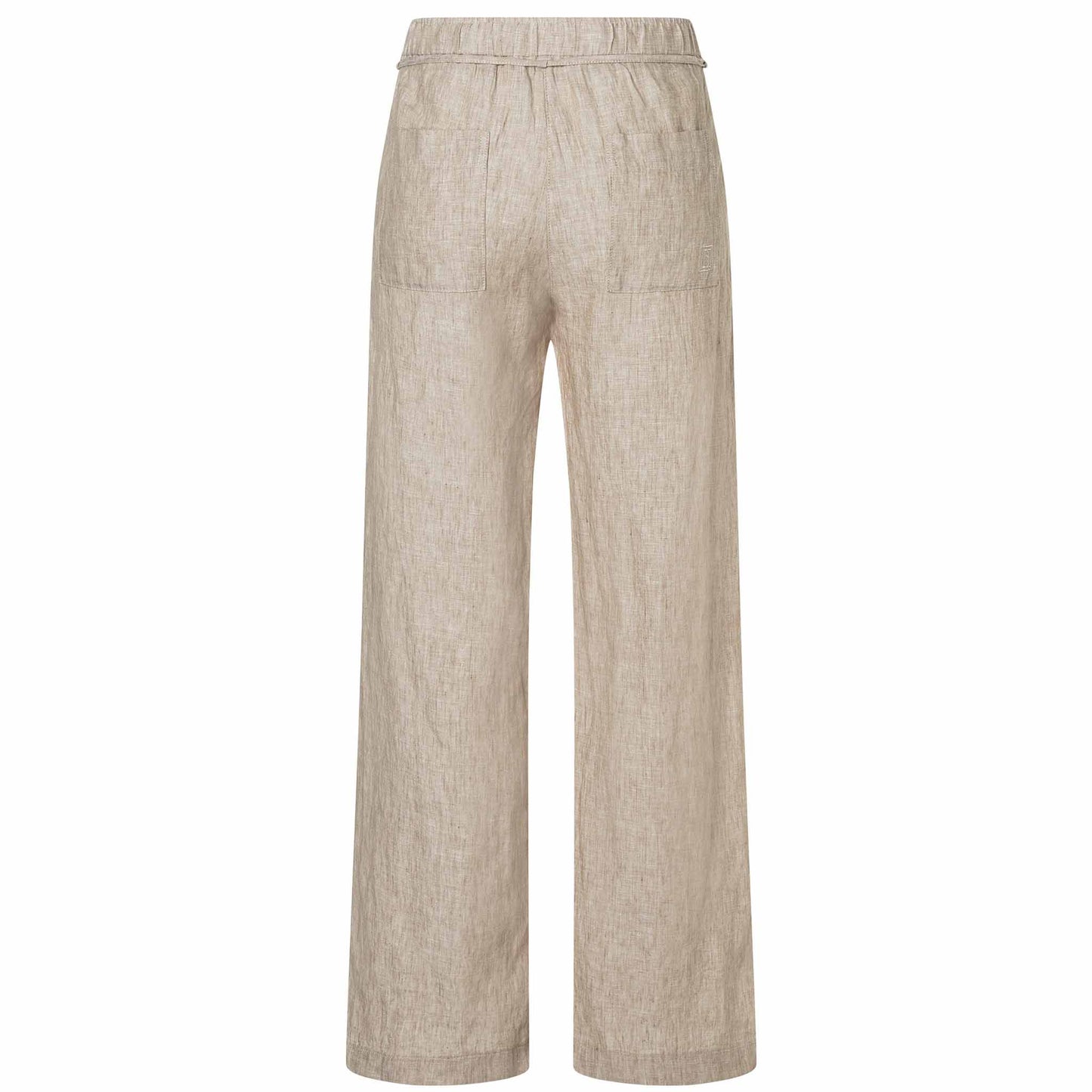 Mac Broek Chiara Linnen Almond Beige | Tall