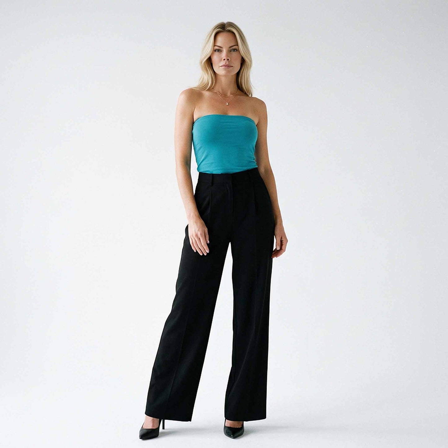 Mac Broek Wide Black | Tall