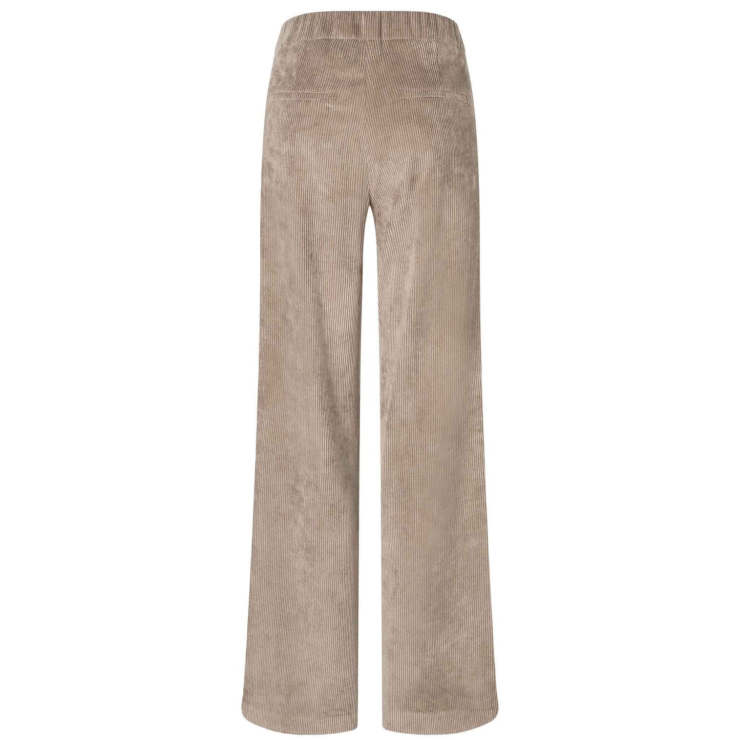 Mac Broek Chiara Oxide Brown Rib | Tall