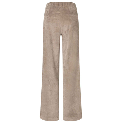 Mac Broek Chiara Oxide Brown Rib | Tall