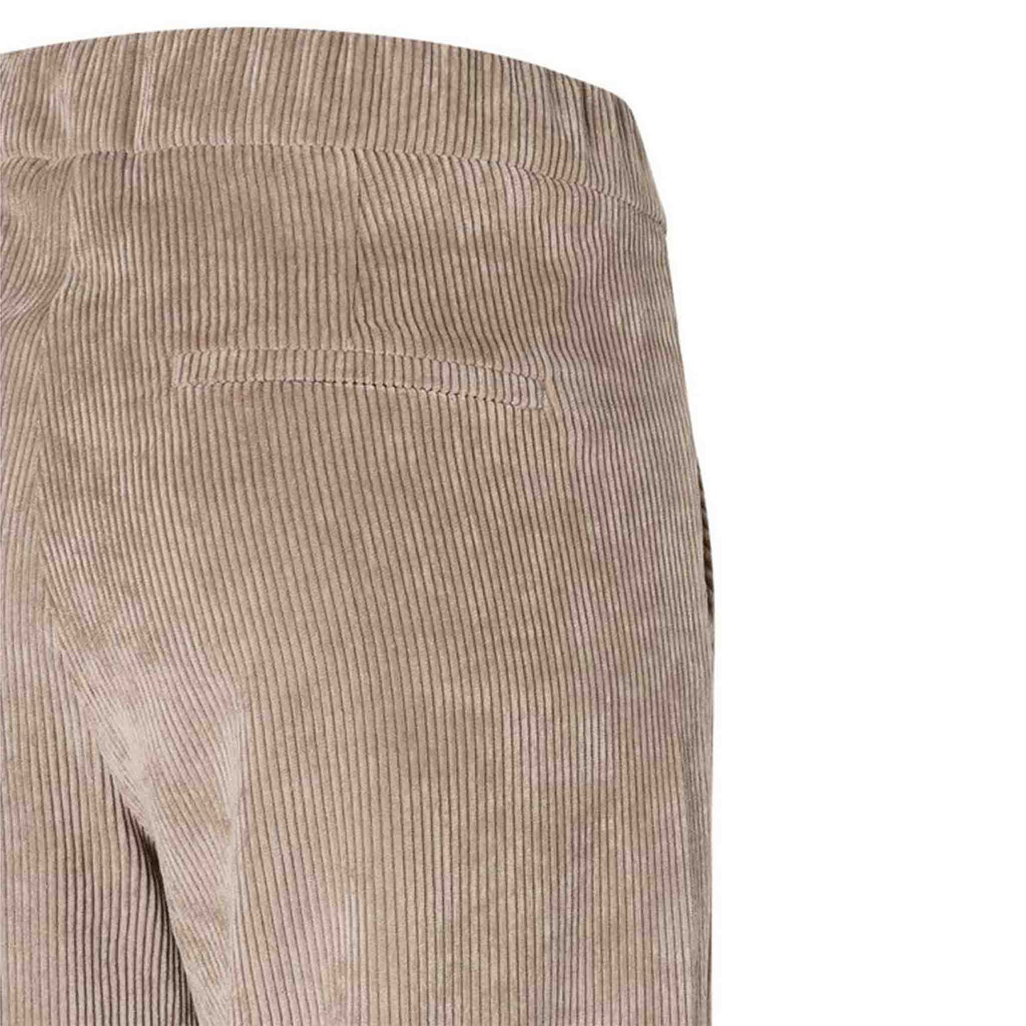 Mac Broek Chiara Oxide Brown Rib | Tall