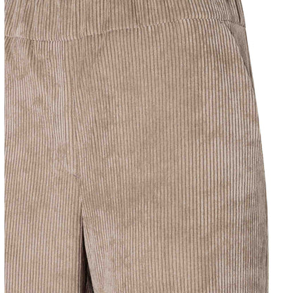 Mac Broek Chiara Oxide Brown Rib | Tall