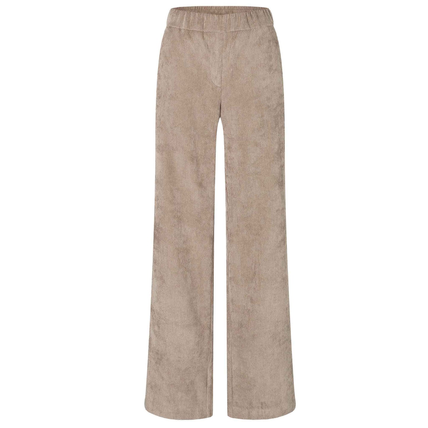 Mac Broek Chiara Oxide Brown Rib | Tall