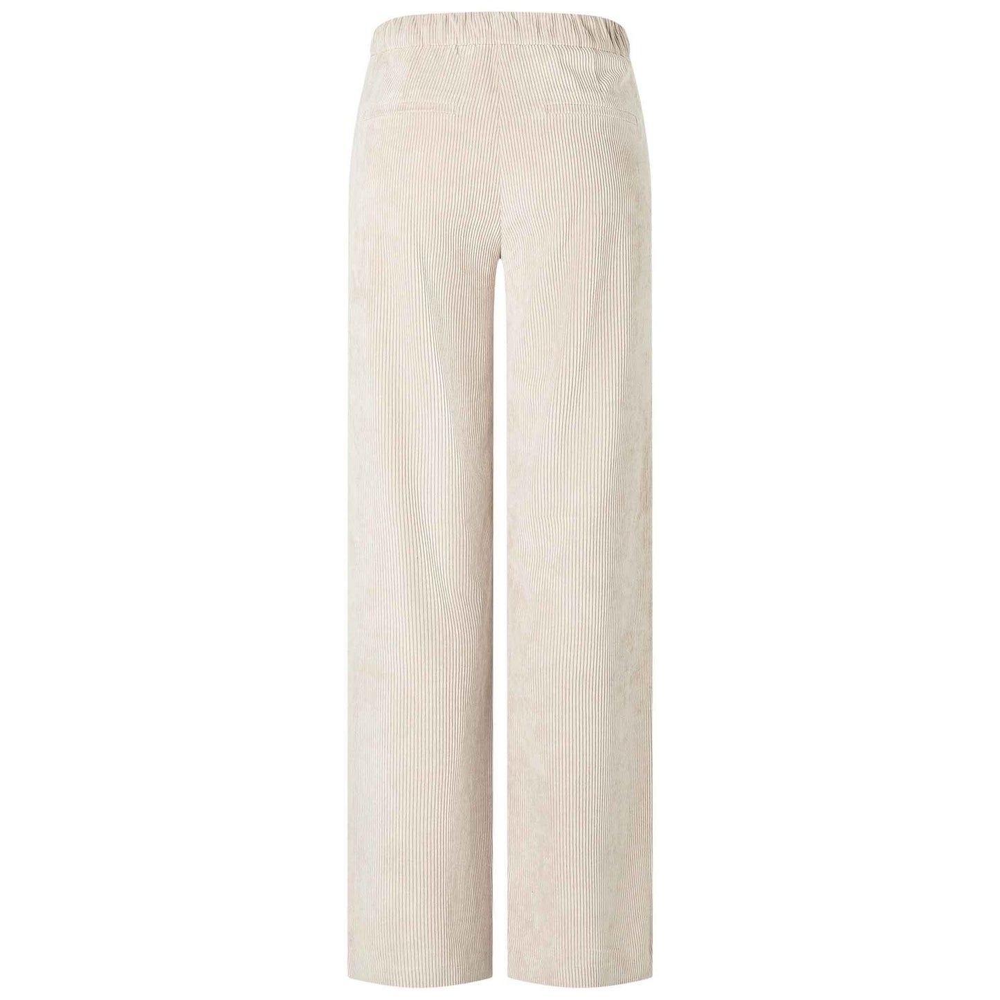 Mac Broek Chiara Sand Beige Rib | Tall