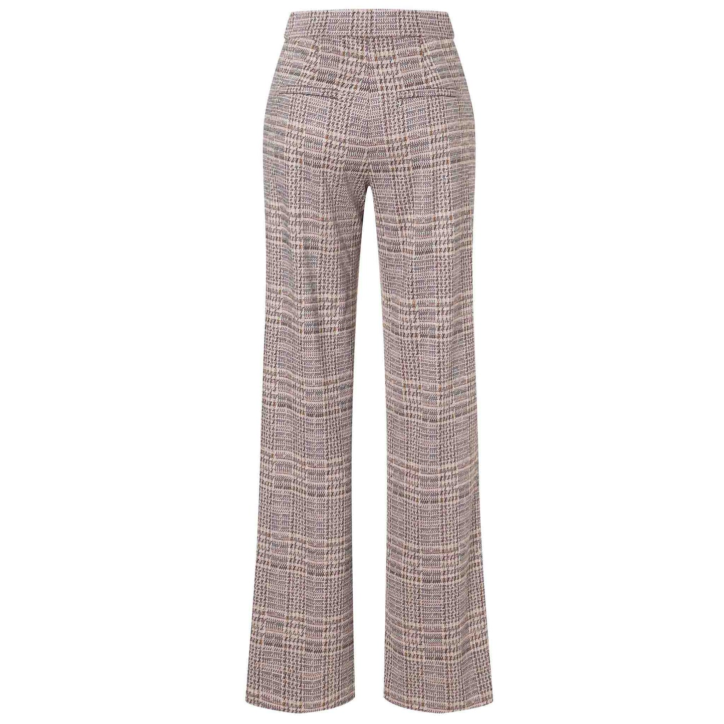 Mac Broek Chiara Rose Check | Tall