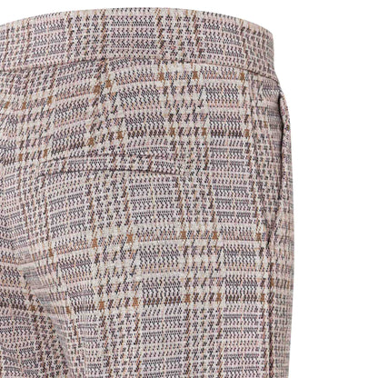Mac Broek Chiara Rose Check | Tall