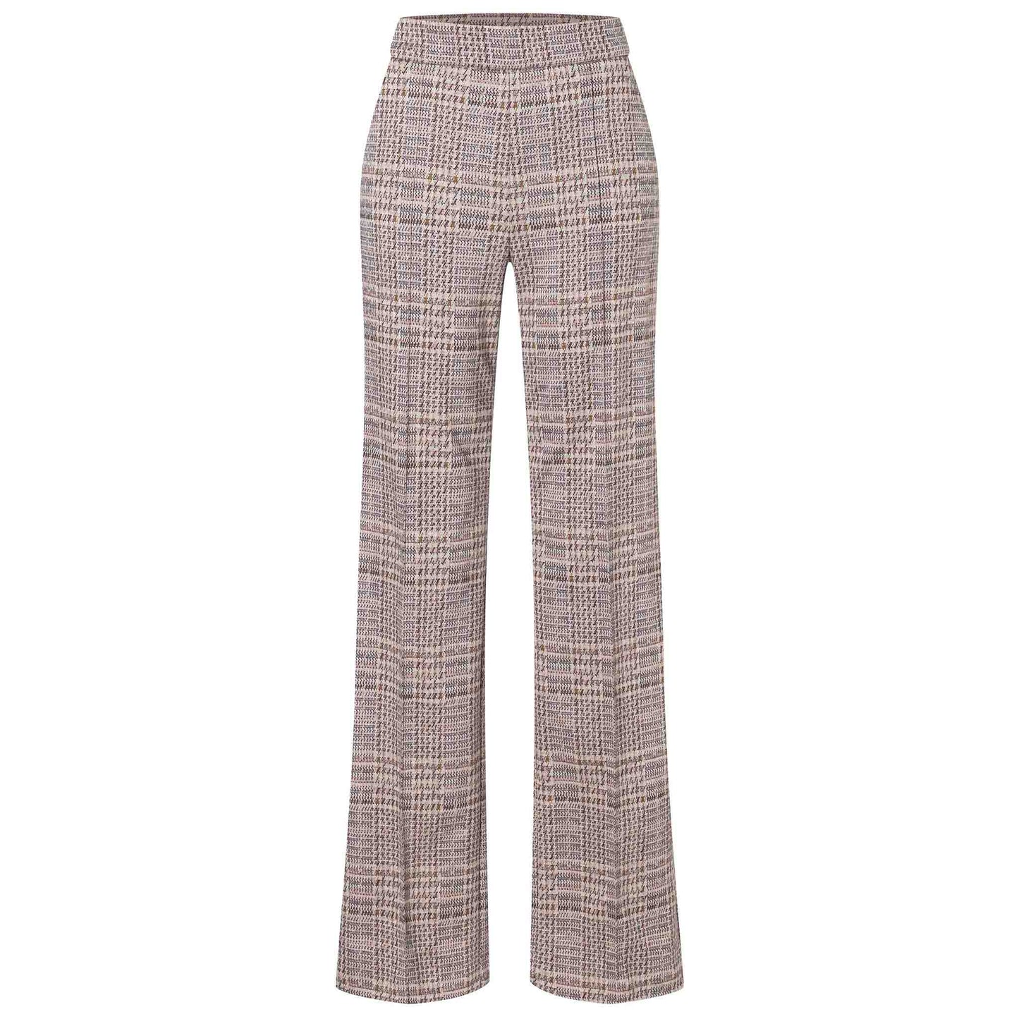 Mac Broek Chiara Rose Check | Tall