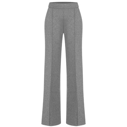 Mac Broek Chiara Smart Metal Grey | Tall