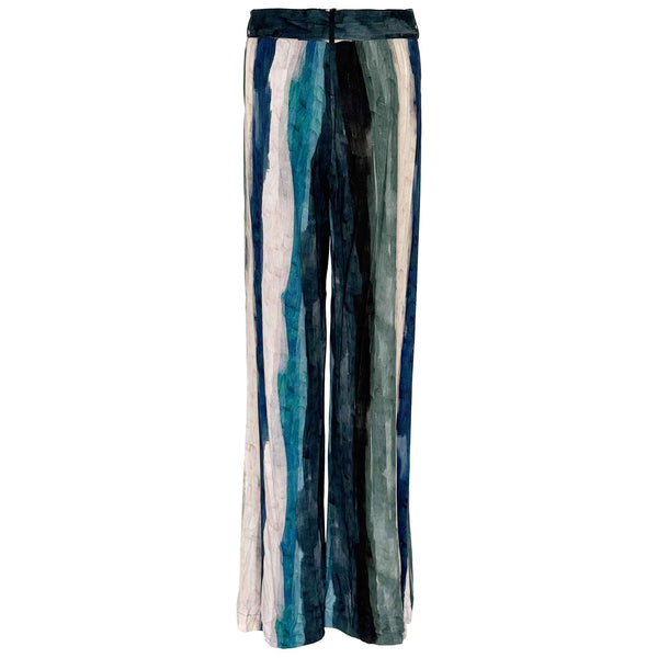 Only-M Broek Wijd Degrade, tall kleding voor lange dames, achteraanzicht