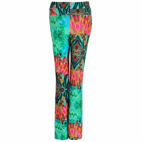 Only-M Broek Flair Azzuro, tall kleding voor lange dames, achteraanzicht