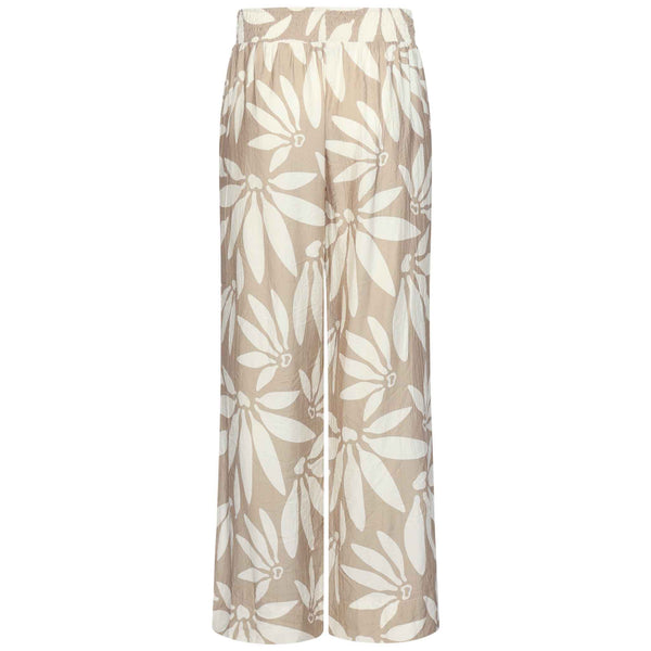 Smashed Lemon Broek Lichtbeige Offwhite | Tall
