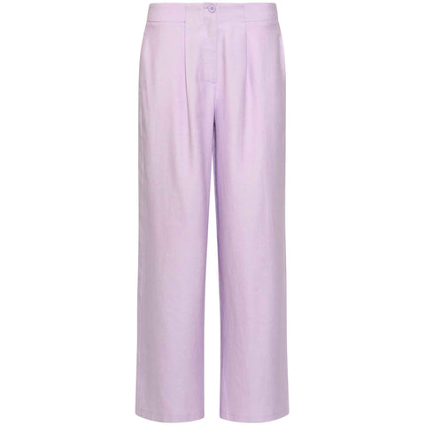 Smashed Lemon Broek Lila - lange dames - Tall - voorzijde