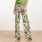 Tall Smashed Lemon Broek Multi Groen